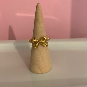 Gold Bow Ring